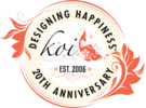 20th Anniv Logo Koi